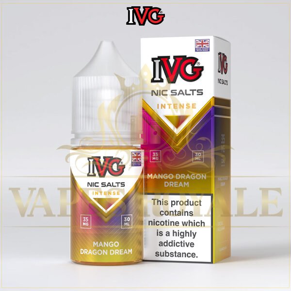 BUY MANGO DRAGON DREAM ICE SALT BY IVG - 30ML