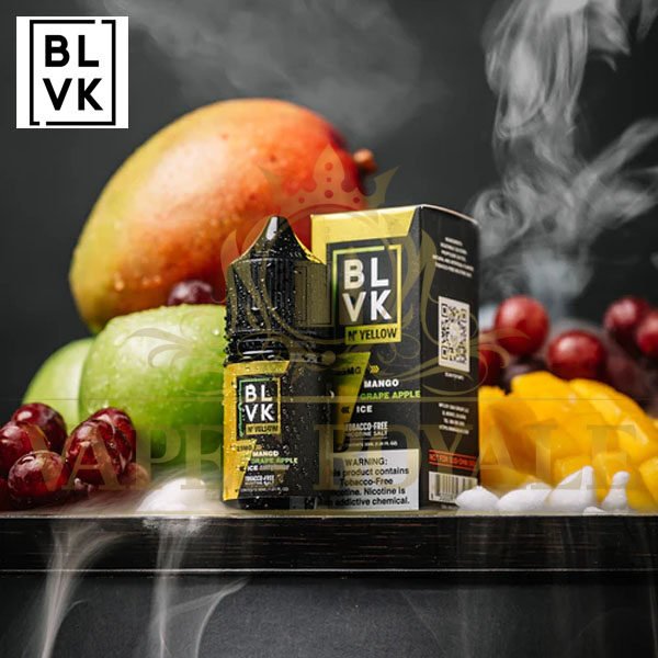 BUY MANGO GRAPE APPLE ICE BY BLVK N' YELLOW SALTS - 30ML