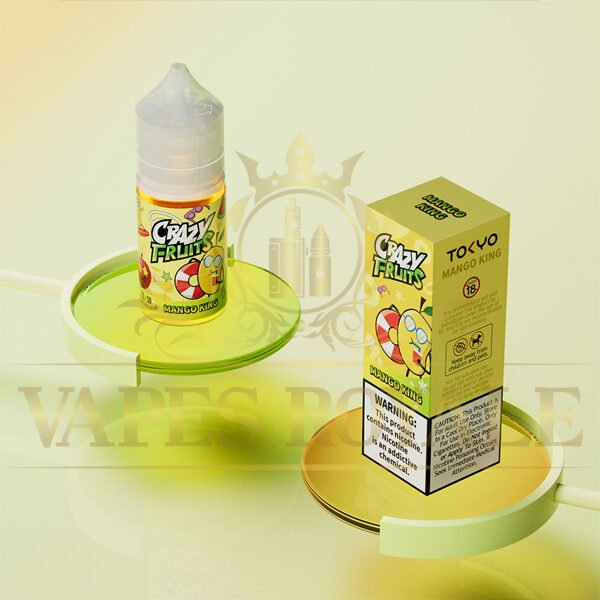 TOKYO - BUY MANGO KING ICE SALT BY TOKYO CRAZY FRUITS – 30ML - 30ML SALT NIC - Vapes Royale