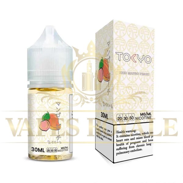 TOKYO - BUY MANGO PEACH ICE SALT BY TOKYO – 30ML - 30ML SALT NIC - Vapes Royale