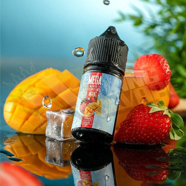 MEGA MANGO STRAWBERRY ICE SALT BY GRAND