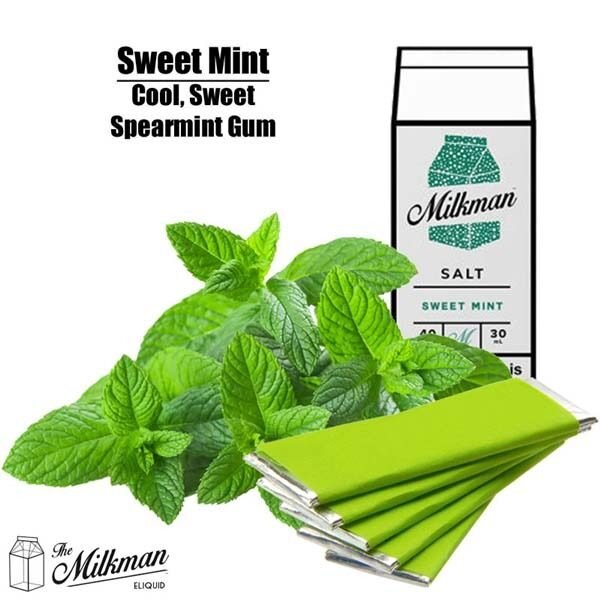 THE MILKMAN - SWEET MINT – THE MILKMAN SALT – 30ML - 30ML SALT NIC - Vapes Royale