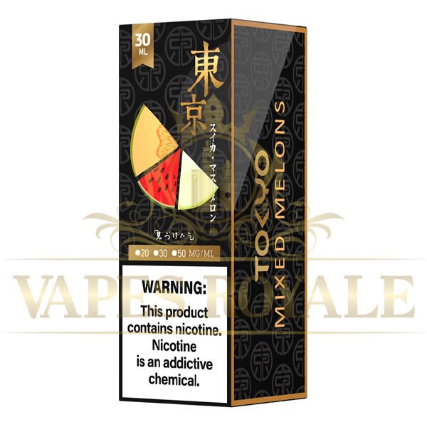 TOKYO - BUY MIXED MELON ICE SALT BY TOKYO – 30ML - 30ML SALT NIC - Vapes Royale
