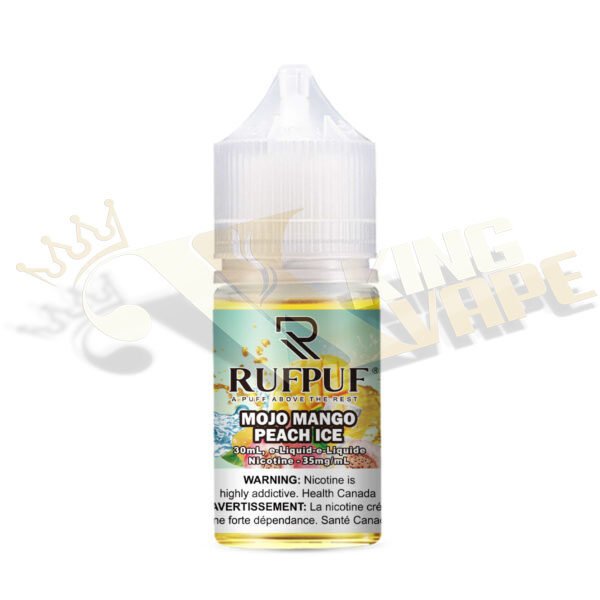 RUFPUF - MOJO MANGO PEACH ICE SALT BY RUFPUF 30ML - 30ML SALT NIC - Vapes Royale