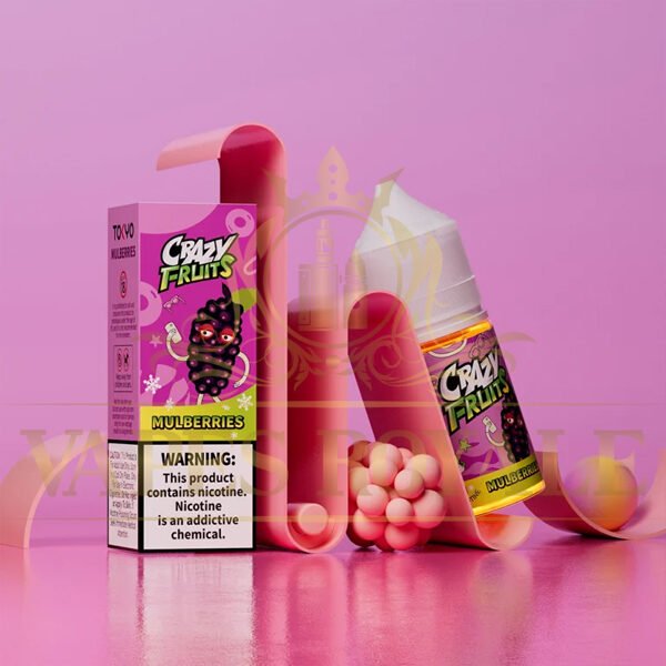 TOKYO - BUY MULBERRIES ICE SALT BY TOKYO CRAZY FRUITS – 30ML - 30ML SALT NIC - Vapes Royale
