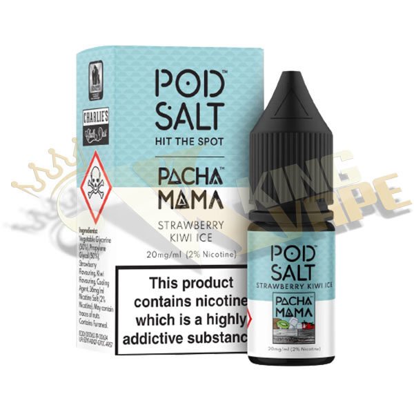 STRAWBERRY KIWI ICE SALT BY POD SALT