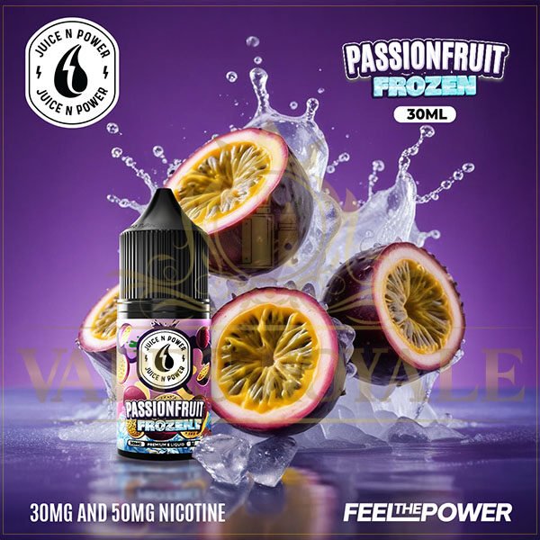 FROZEN PASSIONFRUIT SALT BY JUICE N POWER