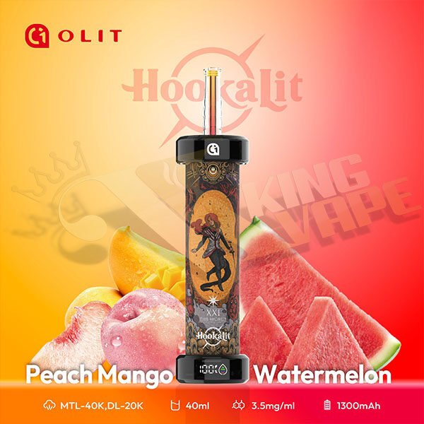 OLIT - BUY NEW OLIT HOOKALIT DISPOSABLE 40000 PUFFS - DISPOSABLES - Vapes Royale