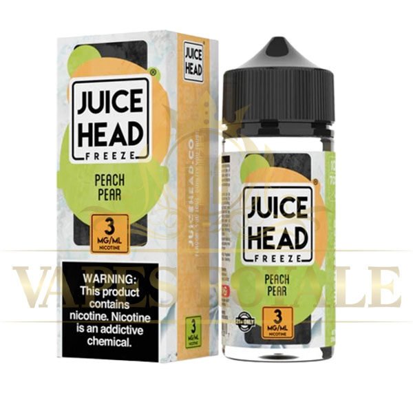 PEACH PEAR EXTRA FREEZE BY JUICE HEAD - 100ML