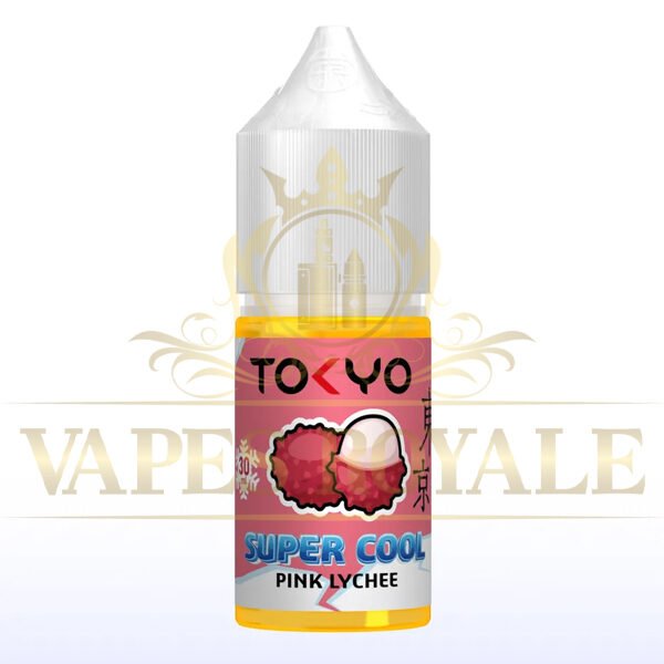 TOKYO - PINK LYCHEE ICE SALT BY TOKYO SUPER COOL – 30ML - 30ML SALT NIC - Vapes Royale