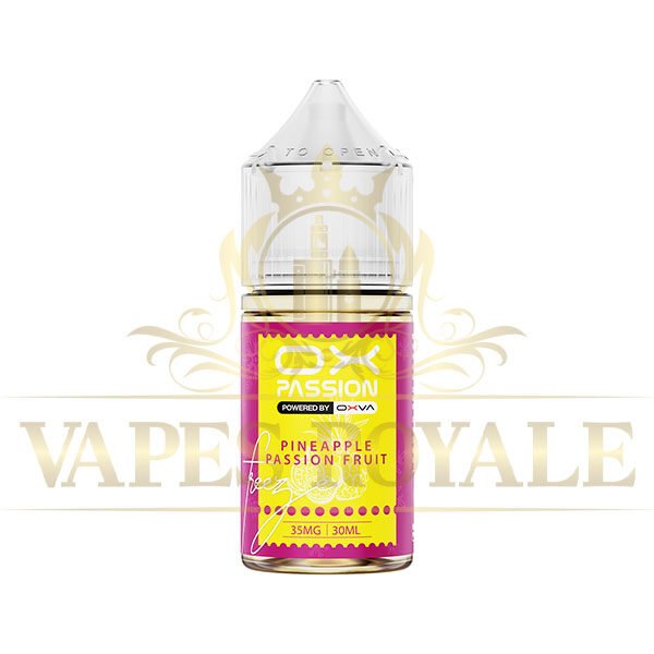 BUY PINEAPPLE PASSION FRUIT ICE SALT BY OXVA - 30ML