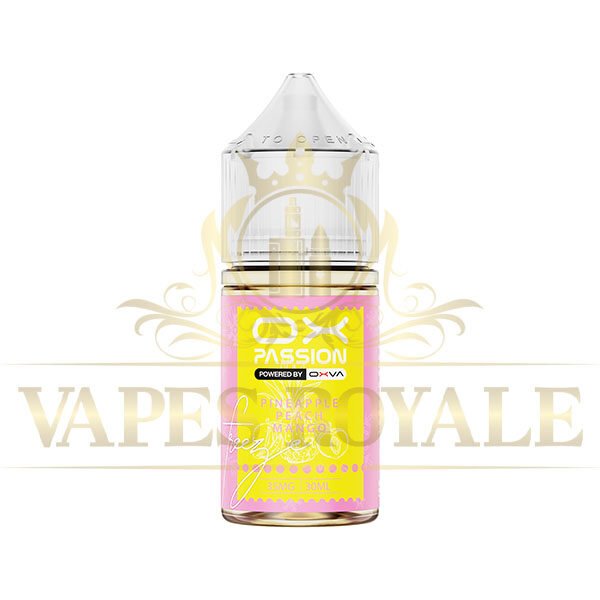 BUY PINEAPPLE PEACH MANGO ICE SALT BY OXVA - 30ML