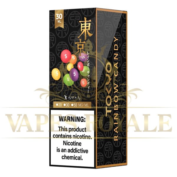 TOKYO - BUY RAINBOW CANDY ICE SALT BY TOKYO – 30ML - 30ML SALT NIC - Vapes Royale