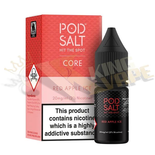 RED APPLE ICE SALT BY POD SALT
