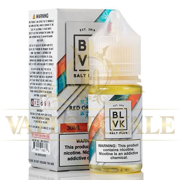 BUY RED ORANGE ICE SALT PLUS BY BLVK - 30ML