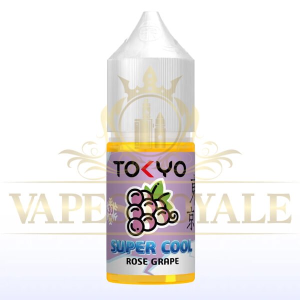 TOKYO - ROSE GRAPE ICE SALT BY TOKYO SUPER COOL – 30ML - 30ML SALT NIC - Vapes Royale