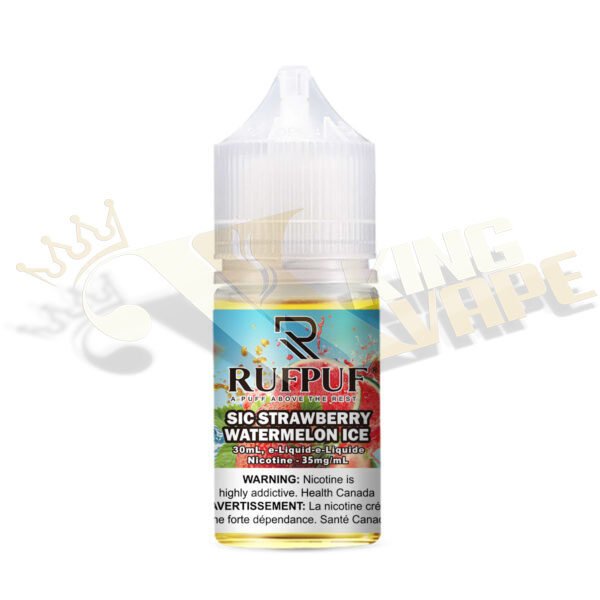 RUFPUF - SIC STRAWBERRY WATERMELON ICE SALT BY RUFPUF 30ML - 30ML SALT NIC - Vapes Royale