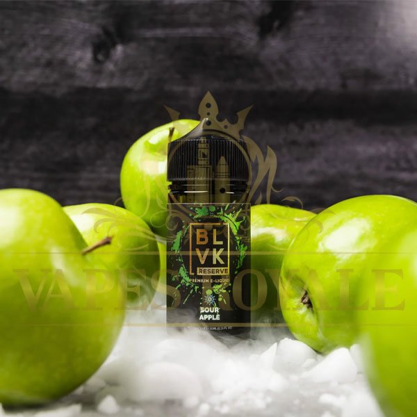 BUY ICED SOUR APPLE RESERVE SERIES BY BLVK - 100ML
