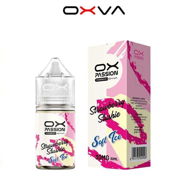 STRAWBERRY SLUSHIE SOFT ICE SALT BY OXVA