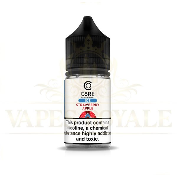 STRAWBERRY APPLE ICE SALT BY DINNER LADY CORE - 30ML