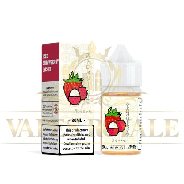 TOKYO - BUY STRAWBERRY LYCHEE ICE SALT BY TOKYO 30ML - 30ML SALT NIC - Vapes Royale