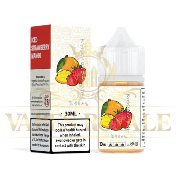 TOKYO - BUY STRAWBERRY MANGO ICE SALT BY TOKYO – 30ML - 30ML SALT NIC - Vapes Royale