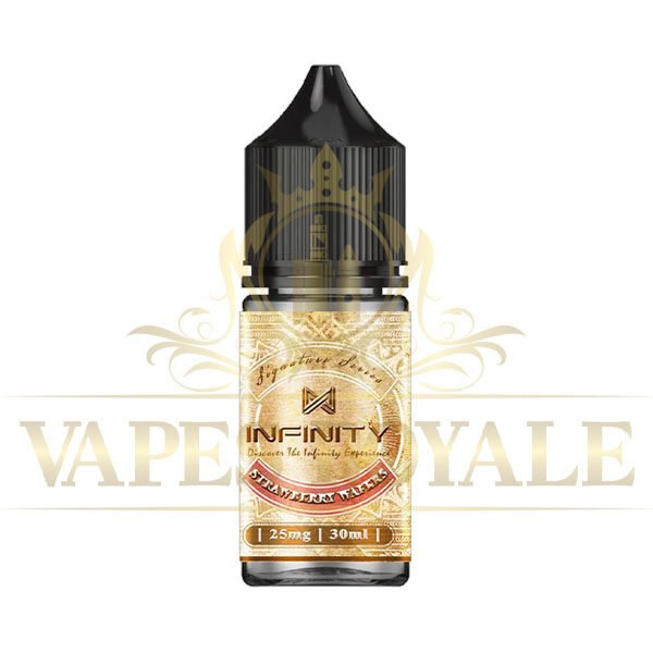 INFINITY VAPES - BUY STRAWBERRY WAFERS SALT BY INFINITY SIGNATURE SERIES – 30ML - 30ML SALT NIC - Vapes Royale