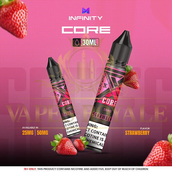 BUY NEW STRAWBERRY ICE SALT BY INFINITY CORE - 30ML
