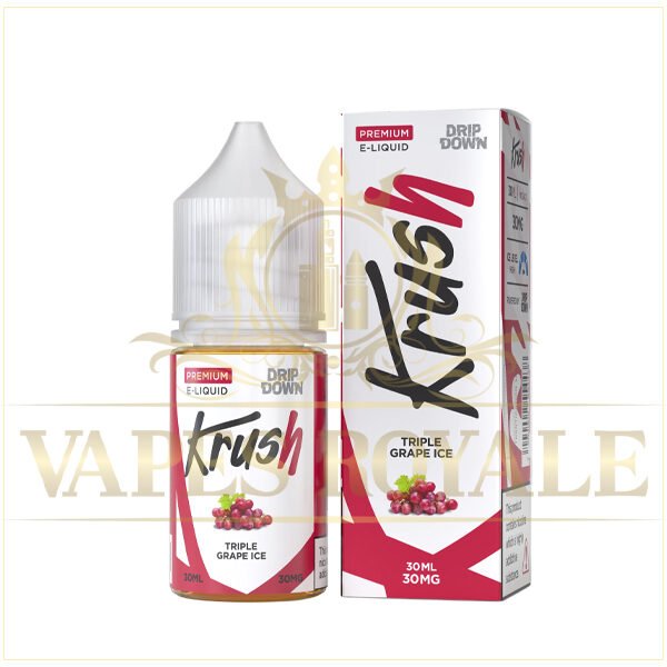 BUY TRIPLE GRAPE ICE SALT BY DRIP DOWN KRUSH - 30ML