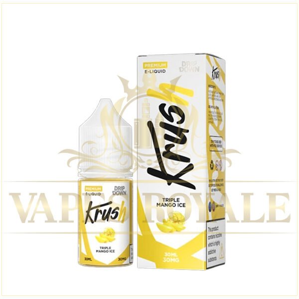 BUY TRIPLE MANGO ICE SALT BY DRIP DOWN KRUSH - 30ML