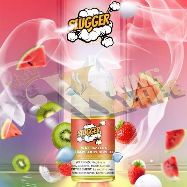 WATERMELON STRAWBERRY KIWI ICE SALT BY SLUGGER