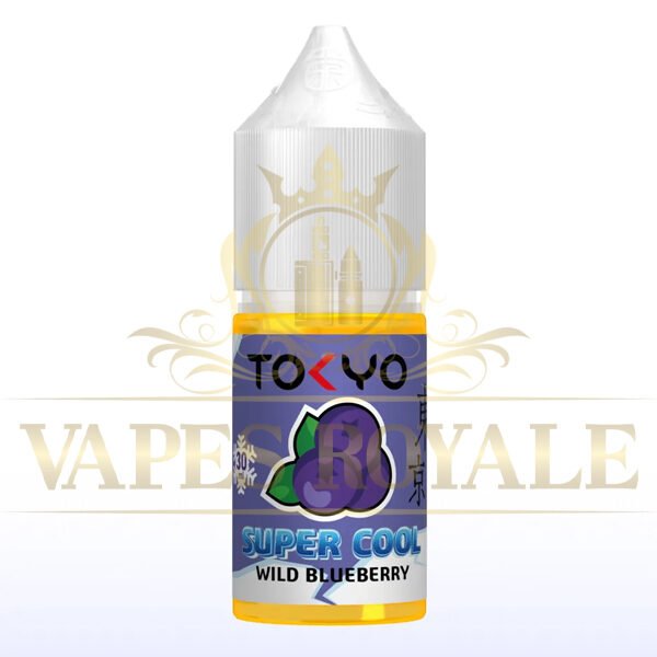 TOKYO - WILD BLUEBERRY ICE SALT BY TOKYO SUPER COOL – 30ML - 30ML SALT NIC - Vapes Royale