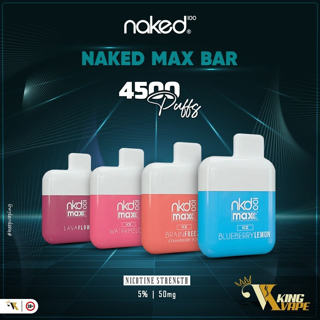 NAKED 100 - BUY NAKED 100 MAX 4500 PUFFS DISPOSABLE 5% - DISPOSABLES - Vapes Royale
