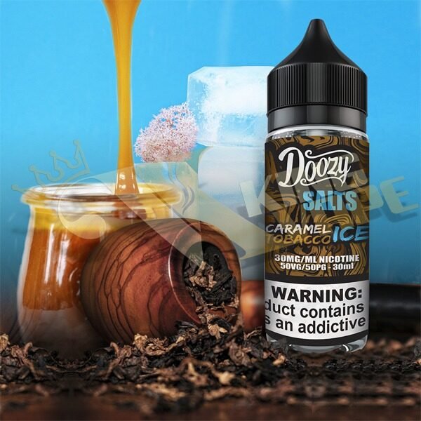 CARAMEL TOBACCO ICE BY DOOZY VAPE SALTS