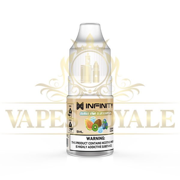 INFINITY VAPES - BUY NEW GUAVA KIWI BLUEBERRY ICE SALT BY INFINITY – 5ML - 5ML SALT NIC - Vapes Royale