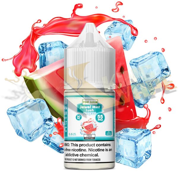 JEWEL MINT LUSH FREEZE SALT BY POD JUICE