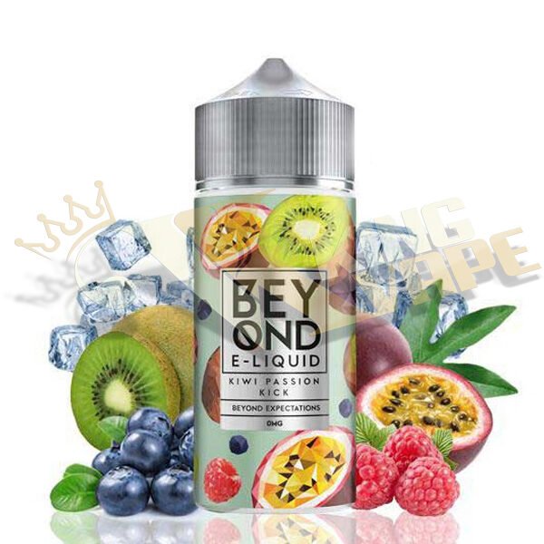 IVG - KIWI PASSION KICK BY BEYOND 100ML - 100ML E-LIQUID - Vapes Royale