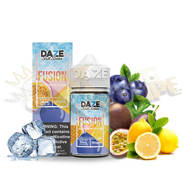 LEMON PASSIONFRUIT BLUEBERRY ICED