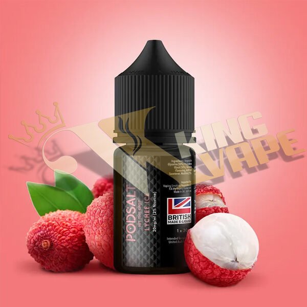 LYCHEE ICE BY POD SALT