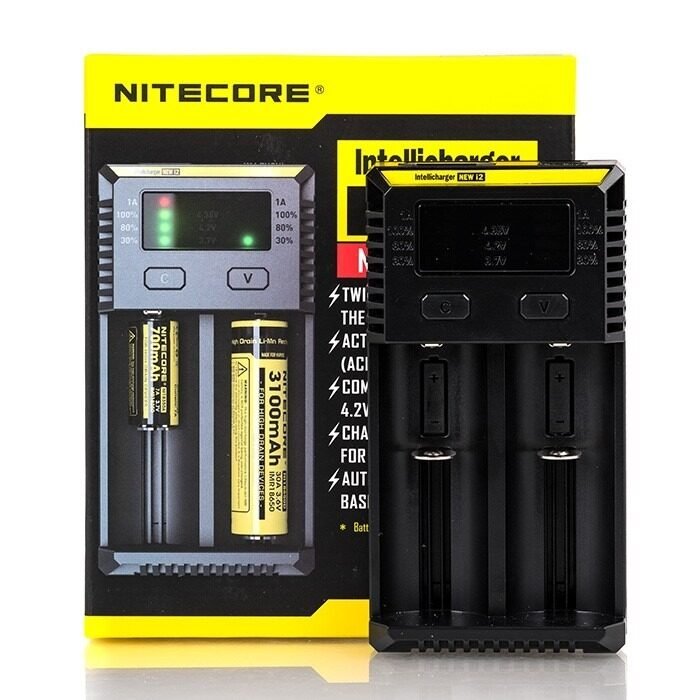 NITECORE - NITECORE I2 BATTERY CHARGER (2-BAY) - CHARGERS - Vapes Royale