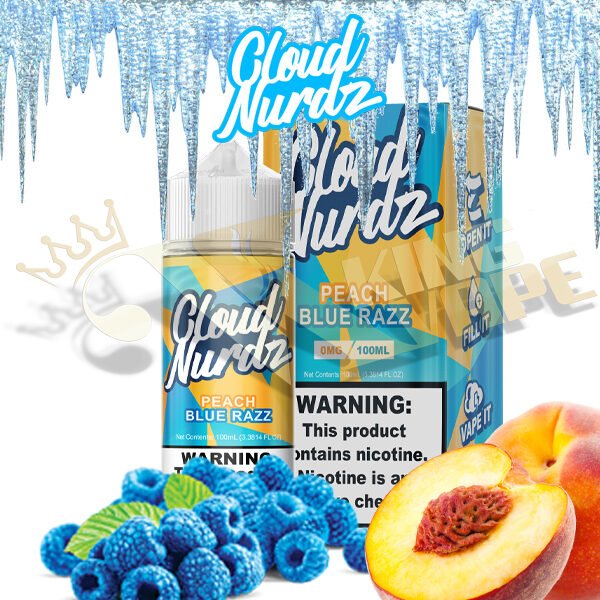 ICED PEACH BLUE RAZZ TFN BY CLOUD NURDZ