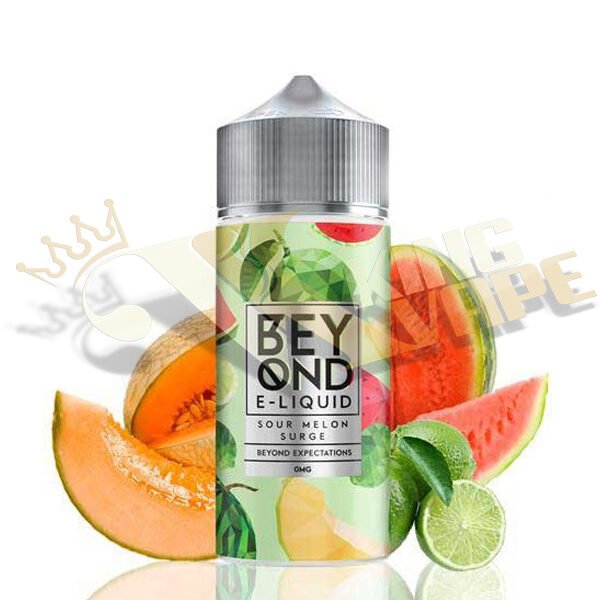 IVG - SOUR MELON SURGE BY BEYOND 100ML - 100ML E-LIQUID - Vapes Royale