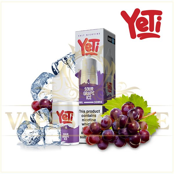 BUY SOUR GRAPE ICE SALT BY YETI - 30ML