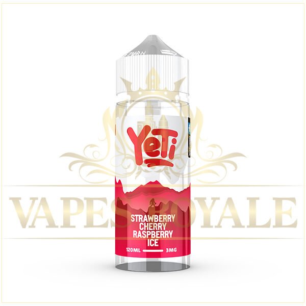 BUY STRAWBERRY CHERRY RASPBERRY ICE BY YETI - 120ML