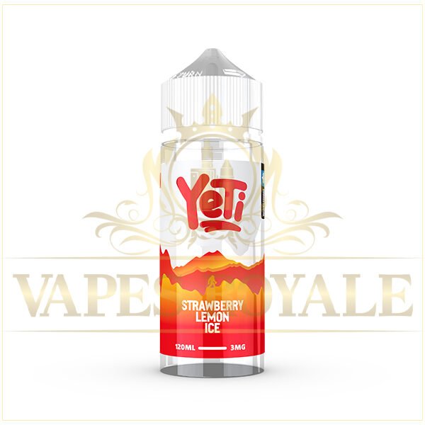 BUY STRAWBERRY LEMON ICE BY YETI - 120ML