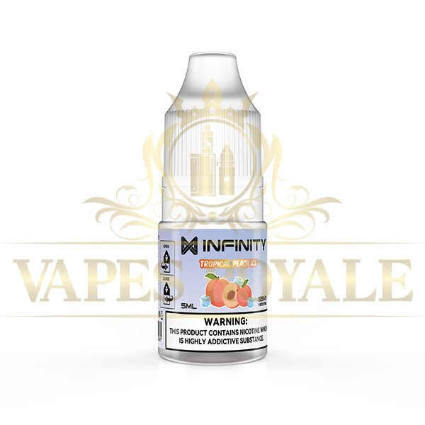 BUY NEW TROPICAL PEACH ICE SALT BY INFINITY - 5ML