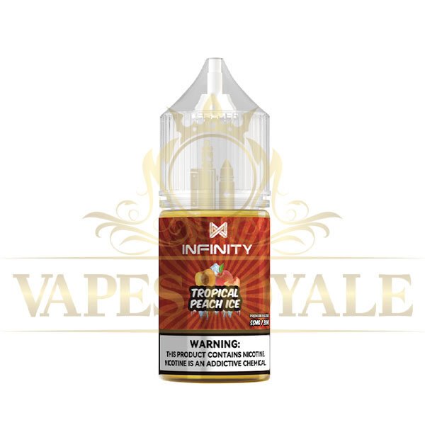 TROPICAL PEACH ICE SALT BY INFINITY - 30ML