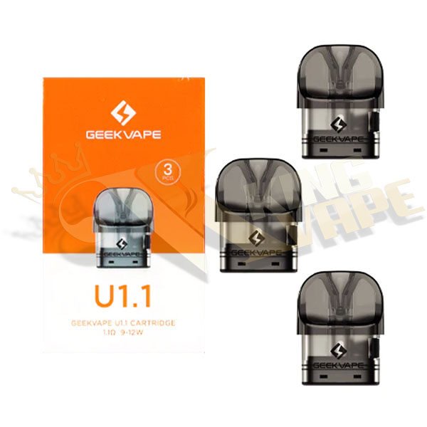 GEEK VAPE - GEEK VAPE U REPLACEMENT PODS 1PCS - POD CARTRIDGES - Vapes Royale